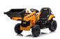 Preview: Elektro Kinder Bagger JCB Pushdozer mit Schaufel 2x30W 12V/7Ah